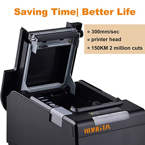 80mm Thermal Receipt Printer with Auto Cutter E837235