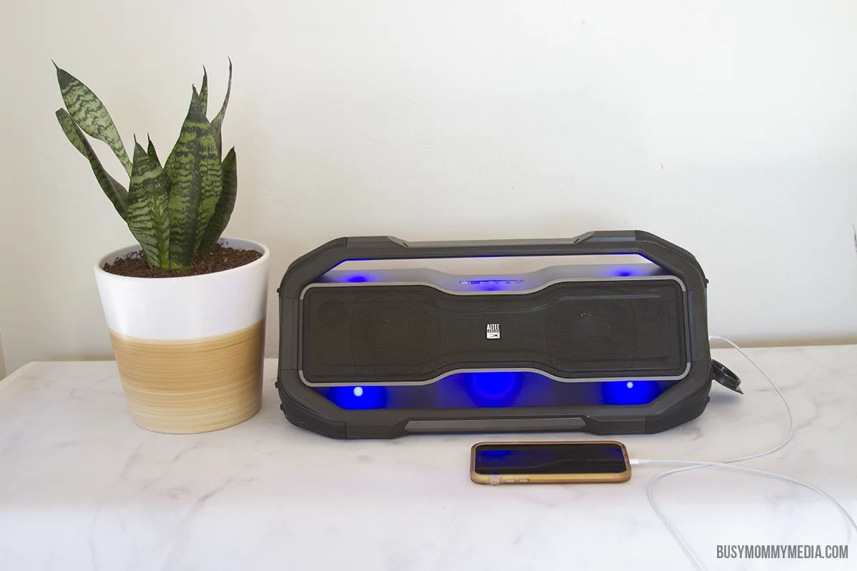 Metallic Gray Portable Wireless Bluetooth Speaker T9778