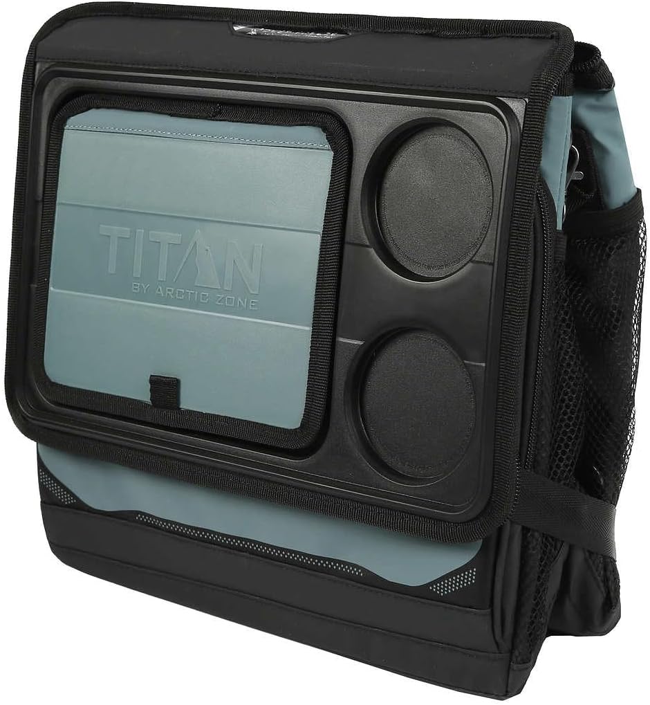 Insulated Leak-Proof Collapsible Cooler Bag, Holds 40 Cans, Teal P12969