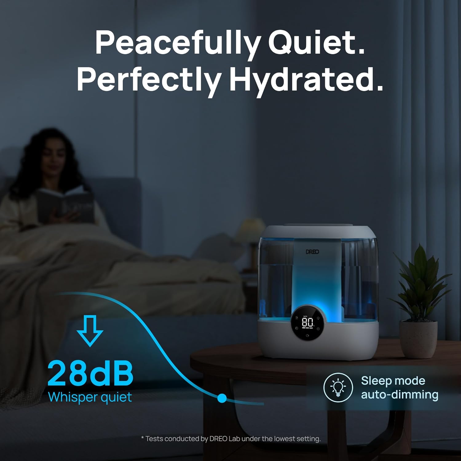 6L Smart Ultrasonic Humidifier, Gray Y336638