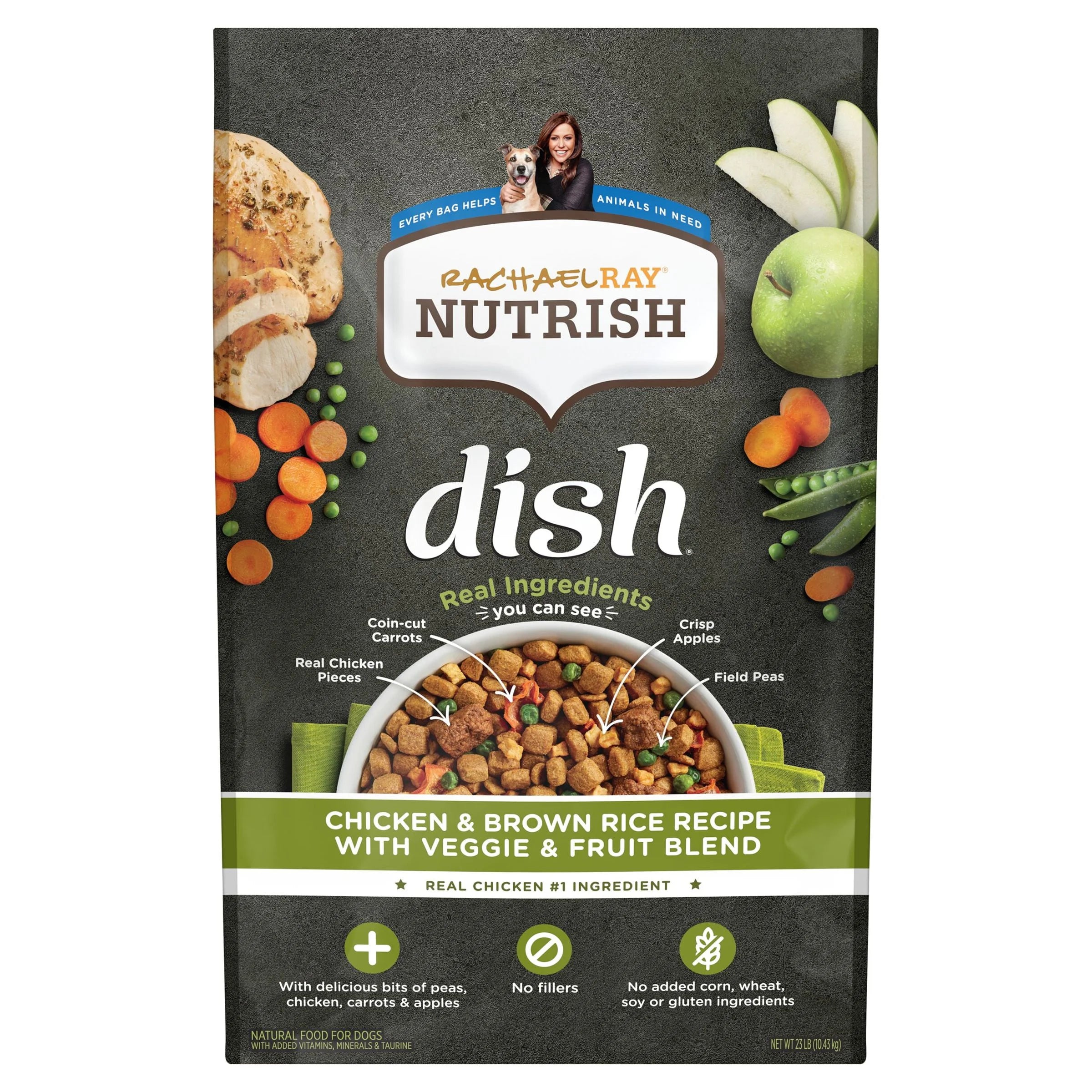 23 lb. Dry Dog Food with Chicken & Brown Rice N930734