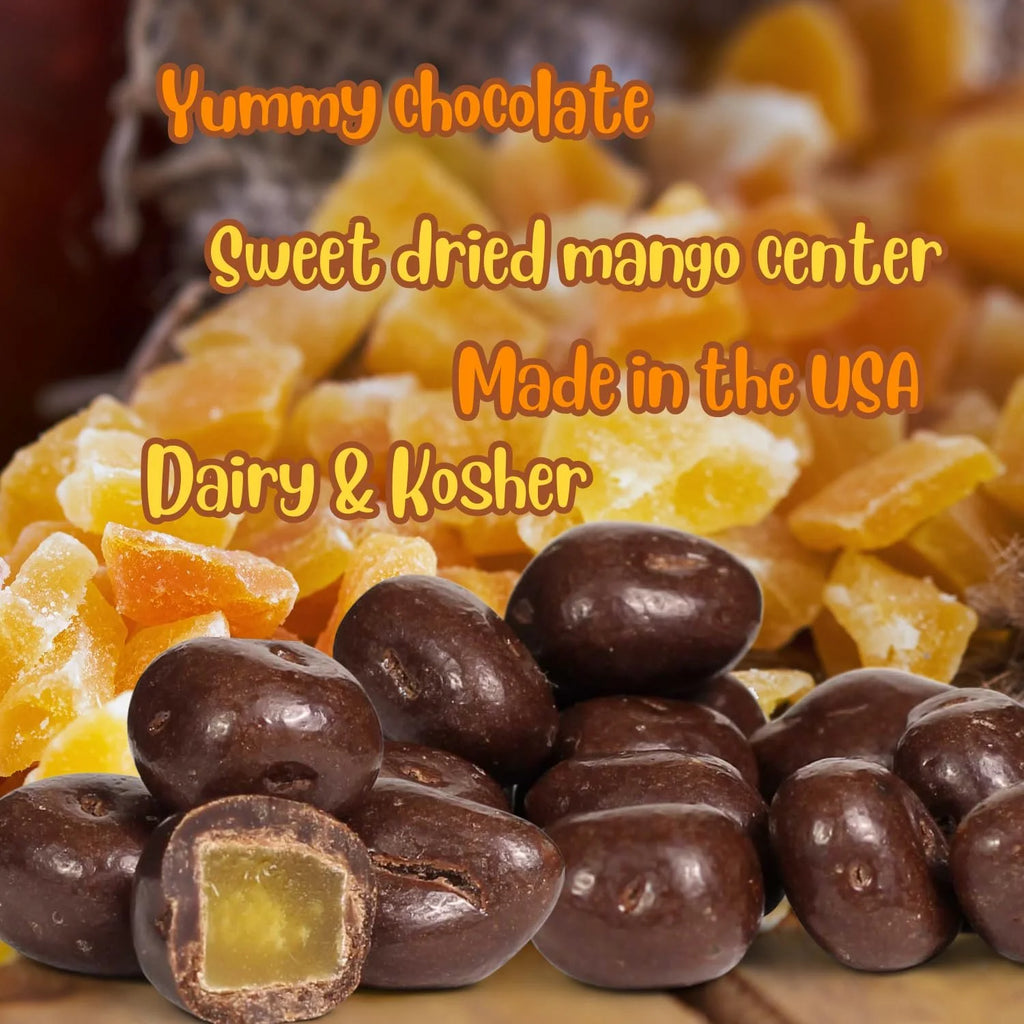 Milk Chocolate Covered Dried Mango, 60 OZ H1575