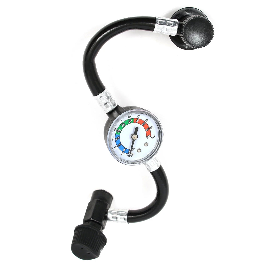 18 oz R-134a Automotive Refrigerant with Reusable Hose and Gauge Q3638