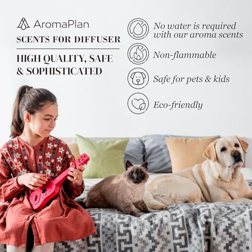 White Bluetooth Smart Scent Air Machine with 3 Fragrances N998687
