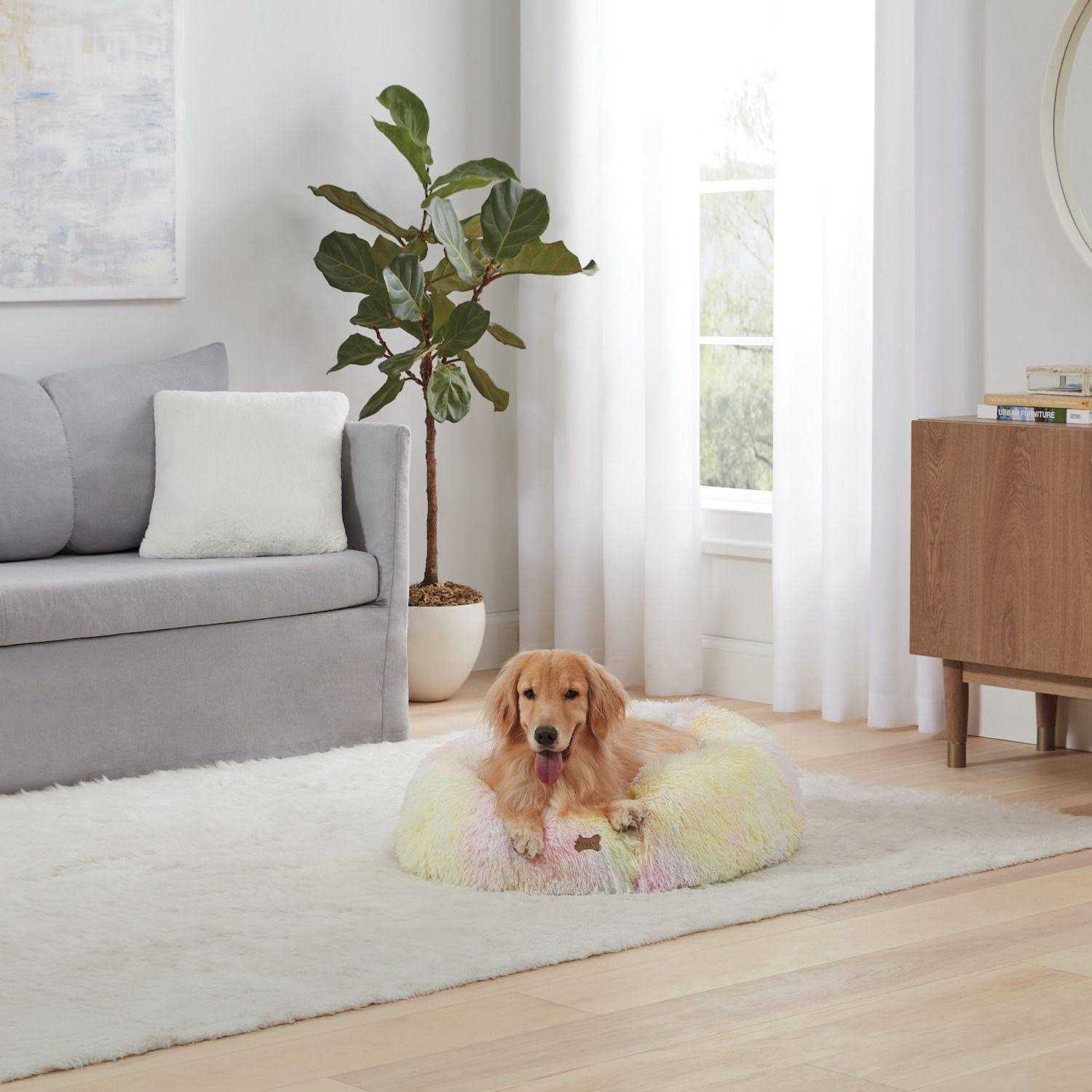 Faux Fur Pet Bed L336190