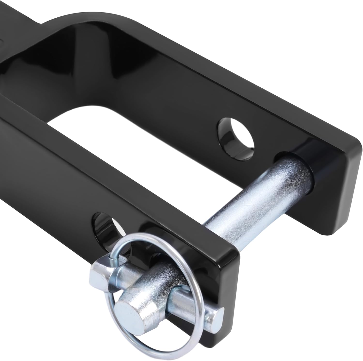 Black Steel Quick Hitch Adapter for Category 1 3-Point Tractors W473286