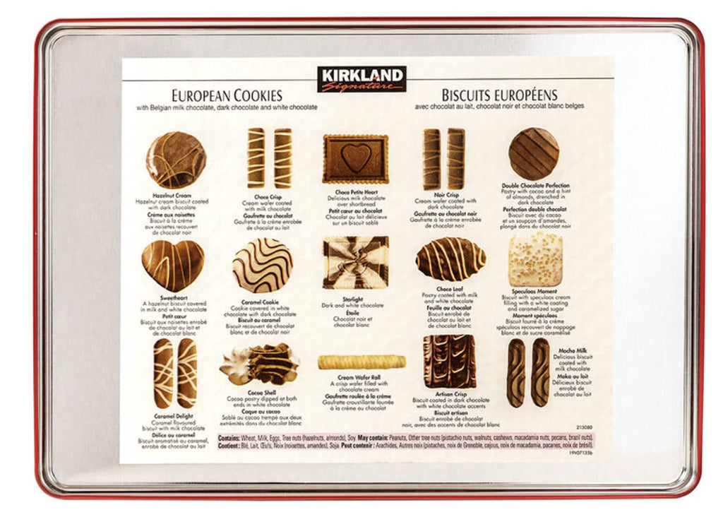 European Cookies with Belgian Chocolate 49.4 Oz E8486