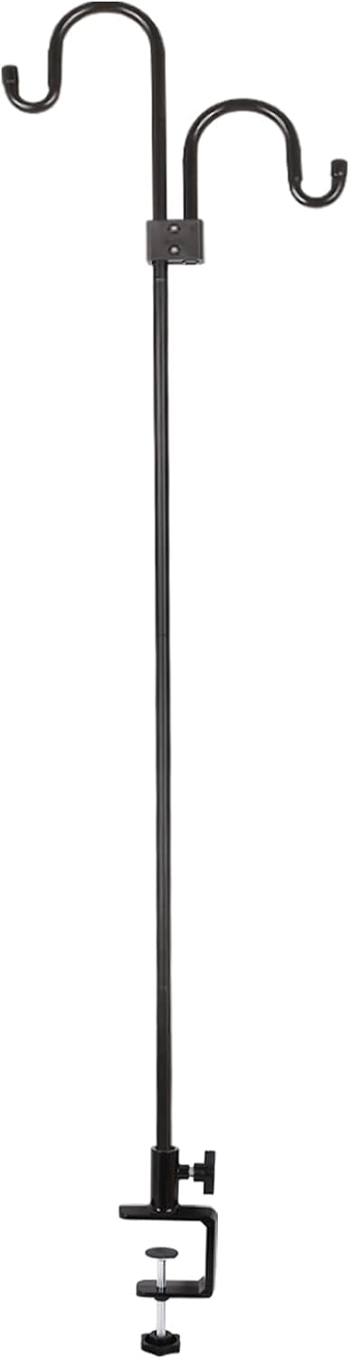 Black 47 Inch Deck Hook for Bird Feeder Q23999
