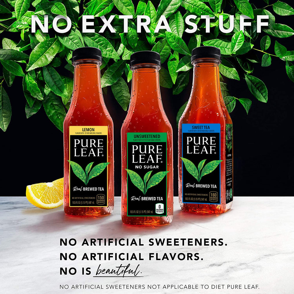 18.5 Fl Oz Unsweetened Iced Tea (Pack of 12) G48624