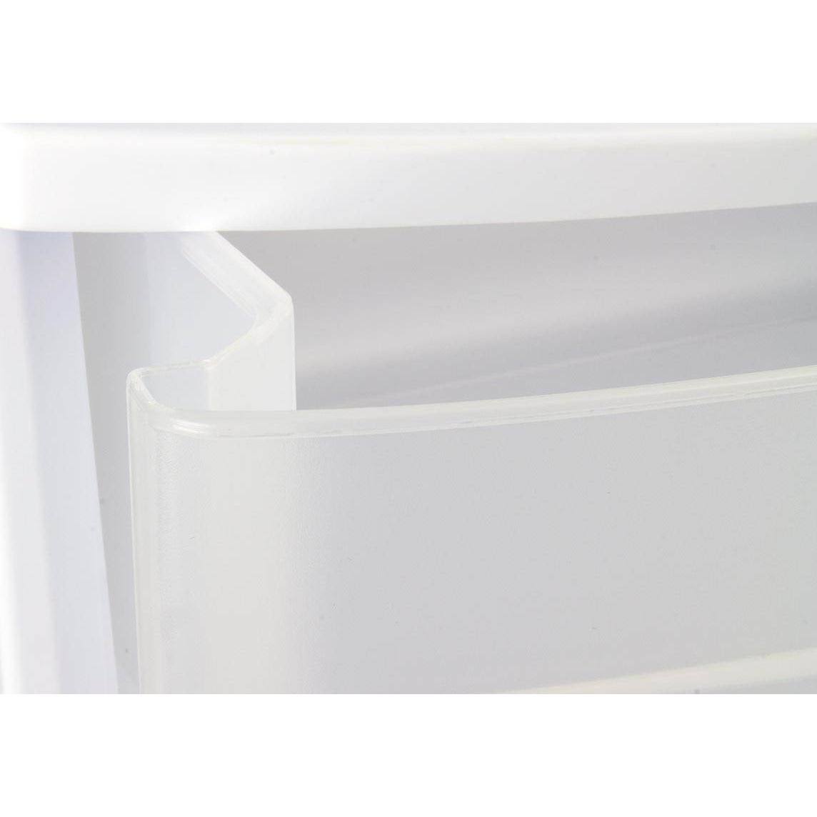 3 Drawer Wide Storage Cart with Casters (4 Pack) D176755