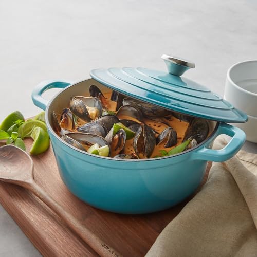 Enameled Cast Iron Covered Dutch Oven, 4 qt. B5432