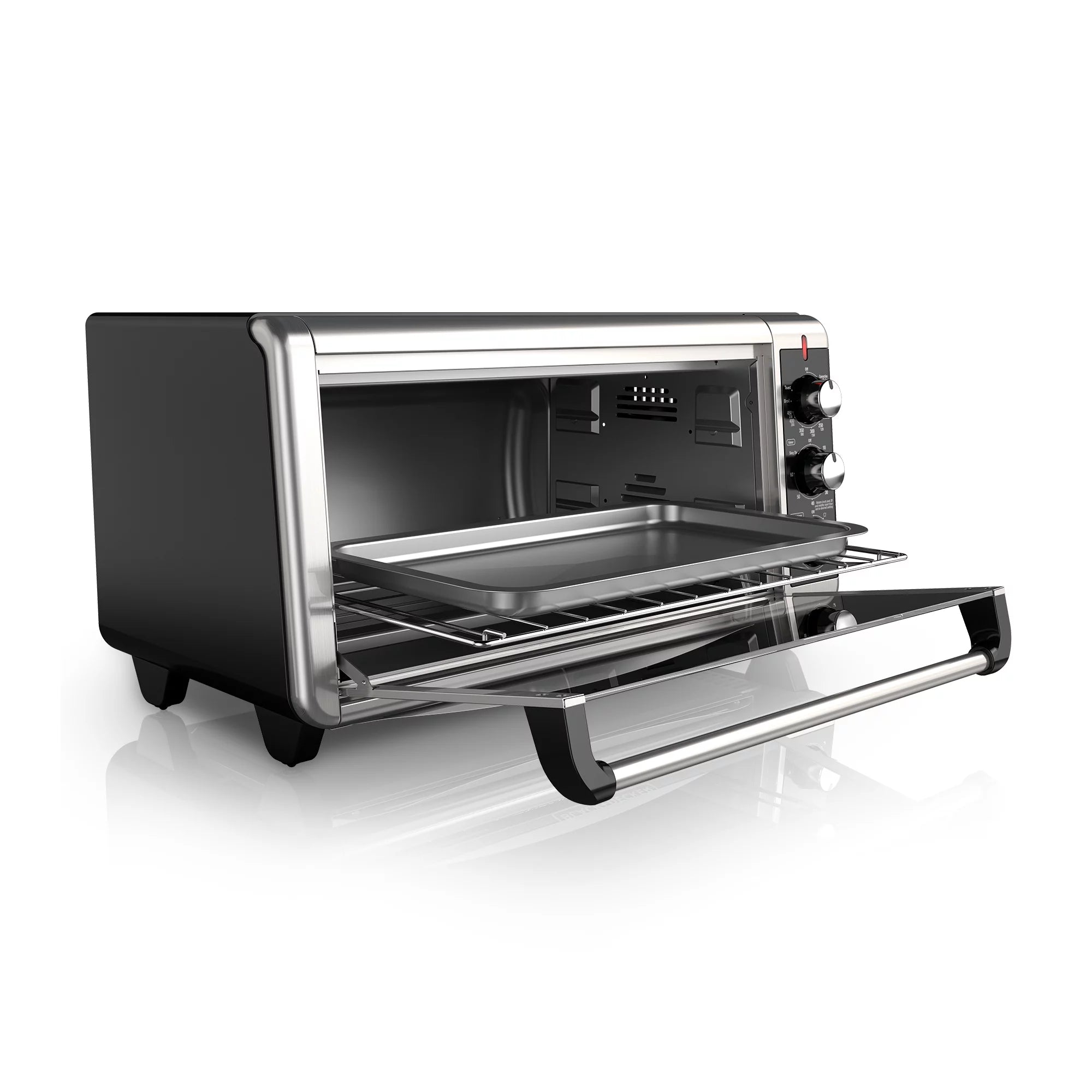 8 Slice Stainless Steel Countertop Toaster Oven Q631638