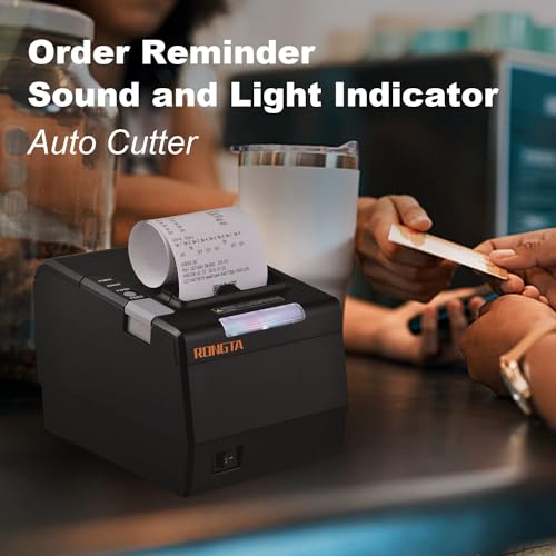 80mm Thermal Receipt Printer with Auto Cutter E837235