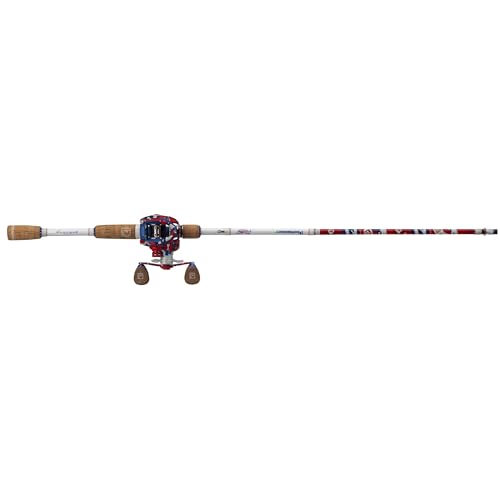 7' 1pc Medium Heavy IM7 Graphite Baitcast Combo with Cork Grips E3728