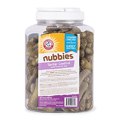 Peanut Butter Flavor Dental Treats for Dogs, 20 Count N3802