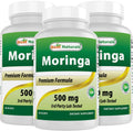 3 Pack Moringa 500 mg 60 Vegetarian Capsules G57321