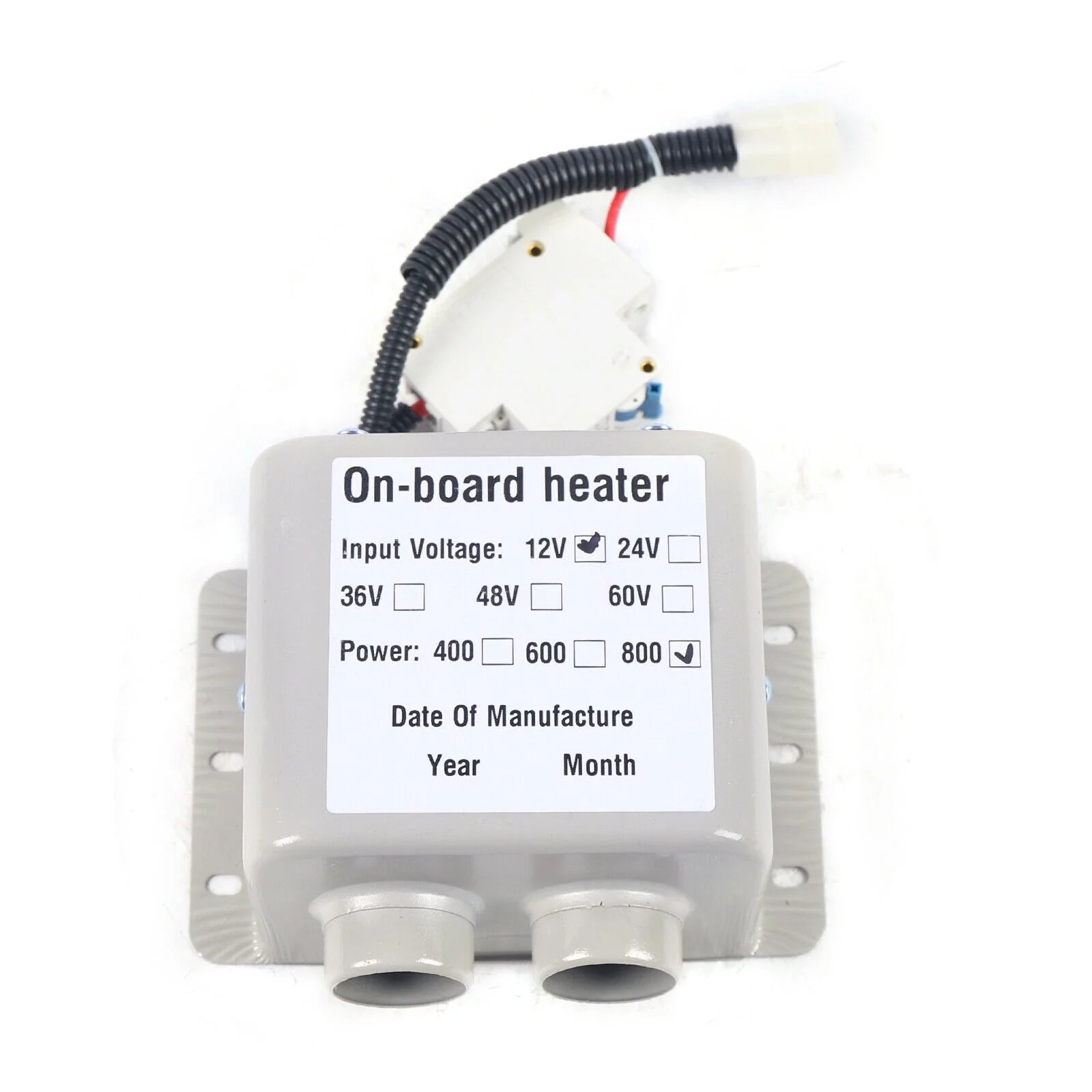 800W 12V DC Electric Car Heater Fan O6085