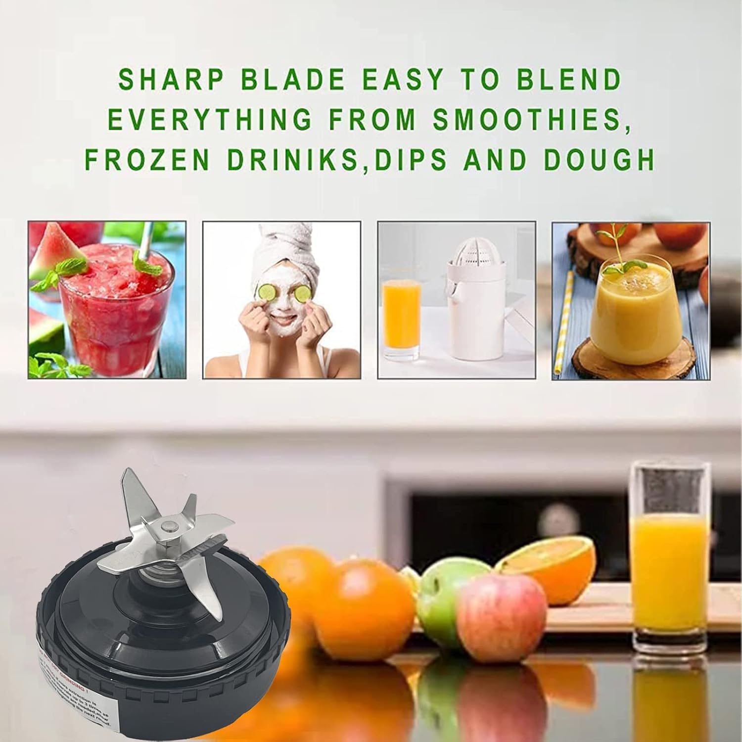 Blender Extractor Blade Assembly for 16oz Cup U339