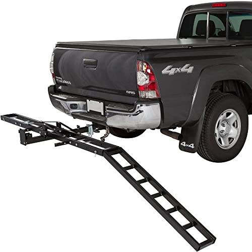 Black Steel Motorcycle Carrier Y6445