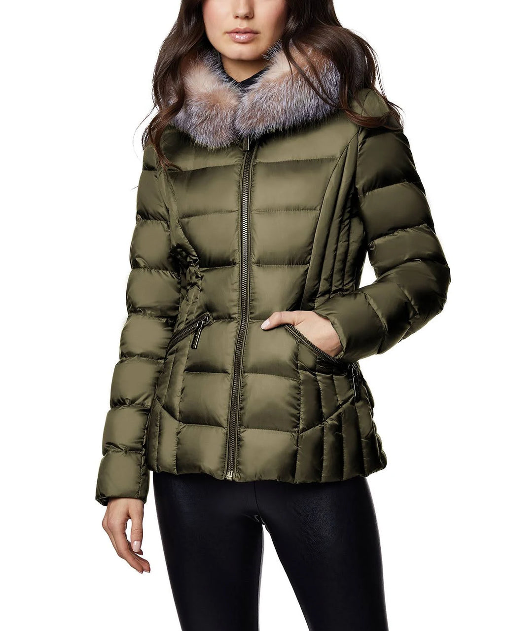 Olive Mid-Weight Puffer H87479