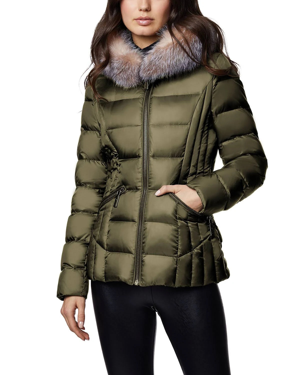 Olive Mid-Weight Puffer H87479