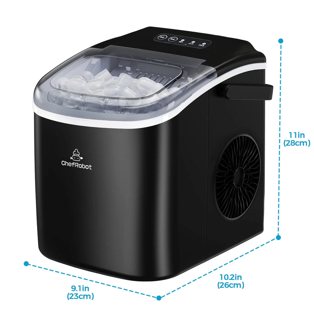 Black Self-Cleaning Ice Maker F961479