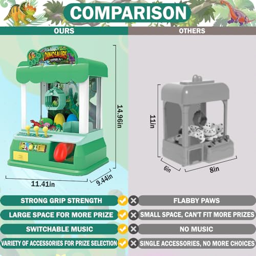 Large Dinosaur Claw Machine for Kids B837360