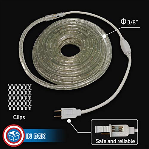 Blue LED Rope Lights 50 Z5959