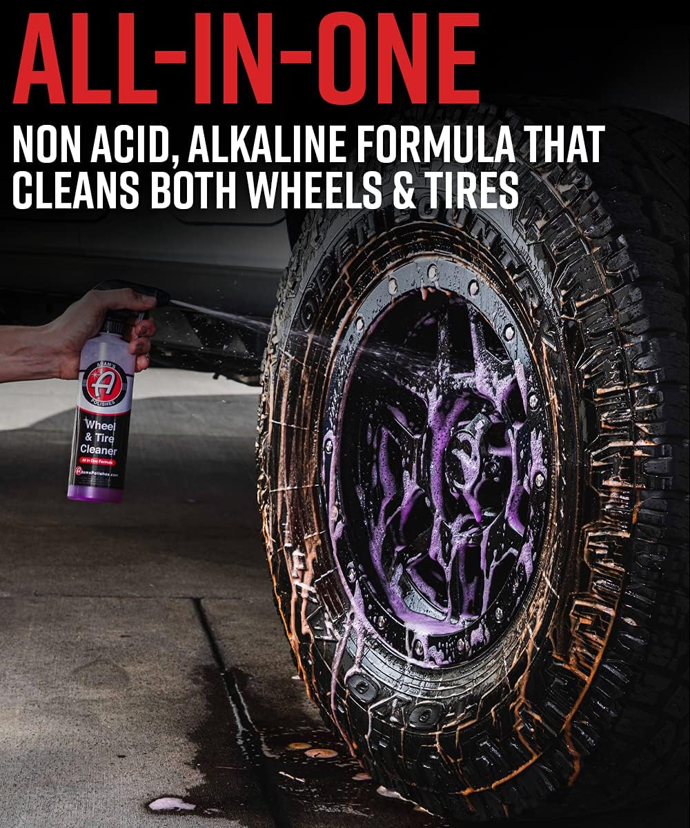 5 Gallon Wheel & Tire Cleaner with Wheel Brush & Tire Brush A47822
