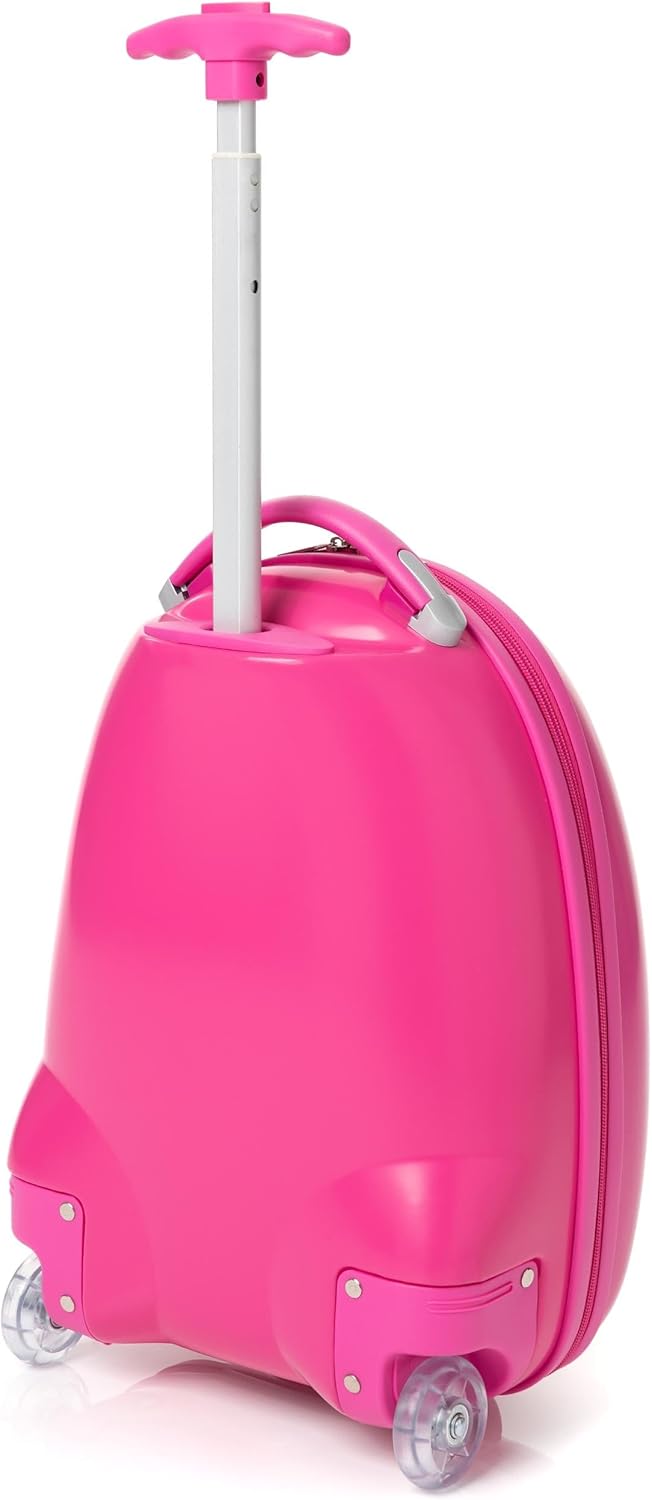 Pink Small Hard Cover Carry On Trolley Suitcase N36845