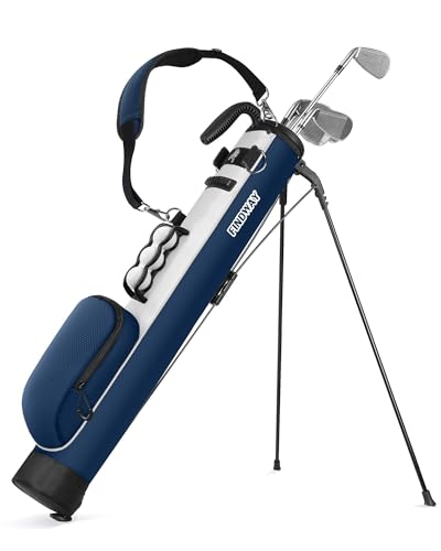 Small Lightweight Golf Stand Bag with Ball Holder and Pockets D571