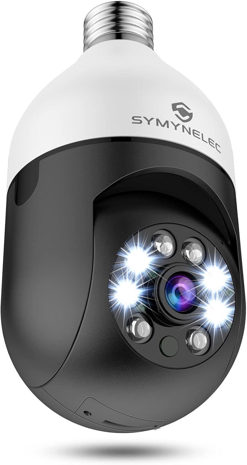 360 Degree Pan Tilt 1080P WiFi Security Camera D57287