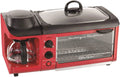 3 In 1 Breakfast Station Toaster Oven Griddle Coffee Maker C673382