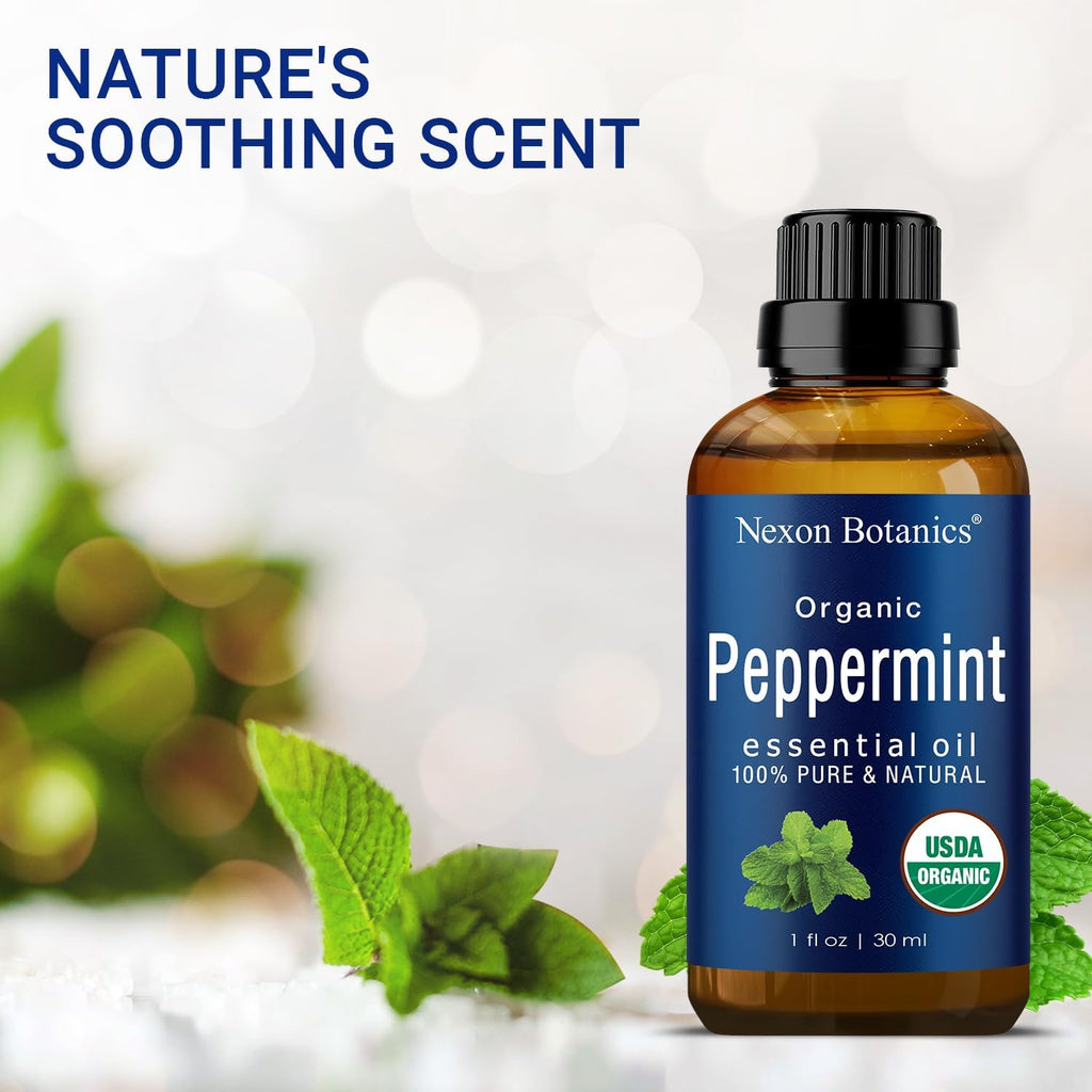 Organic Peppermint Essential Oil 30 ml X215
