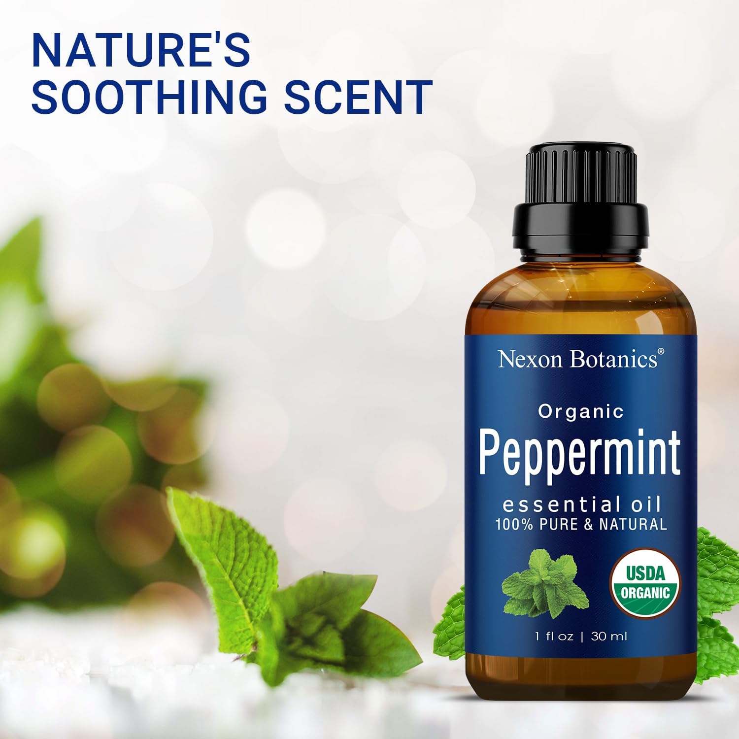 Organic Peppermint Essential Oil 30 ml X215