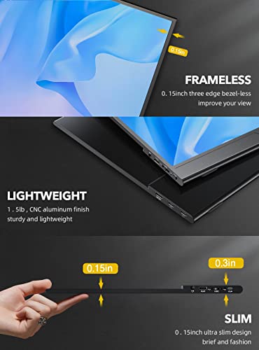 16" 2K 120Hz Portable Gaming Monitor N55438