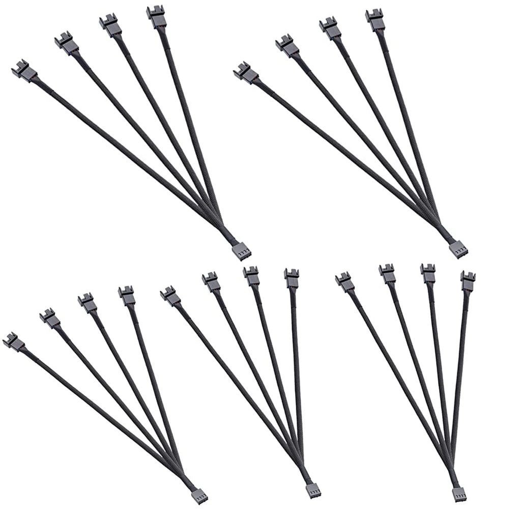 3 Way 4 Pin PWM Fan Splitter Cable L53640