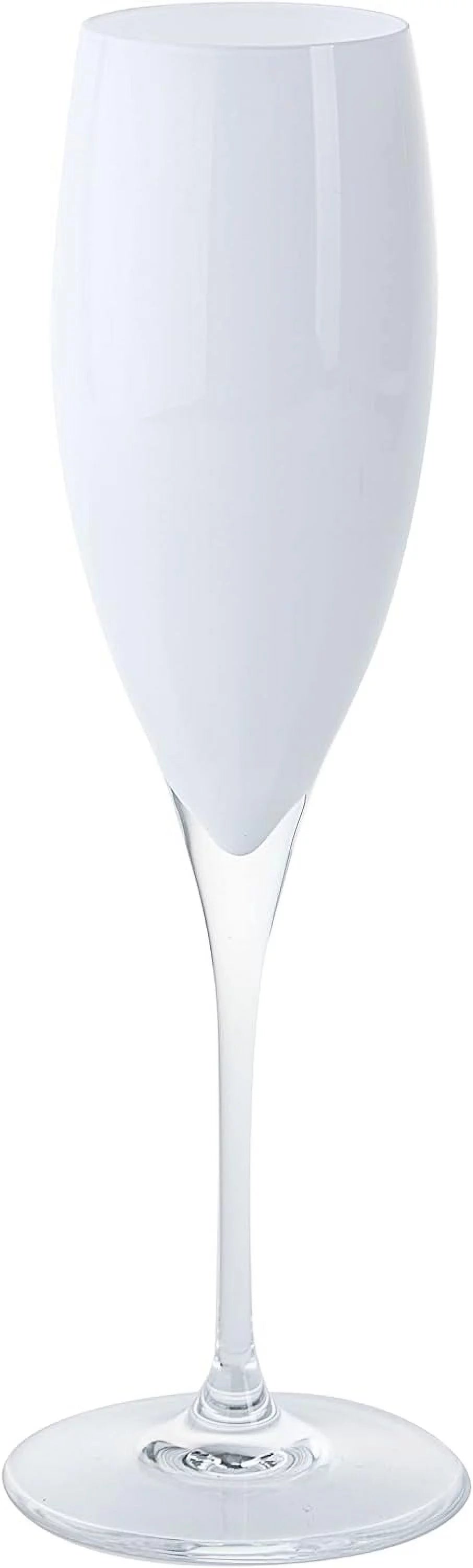 Set Of 6 Crystal Champagne Flutes N8261