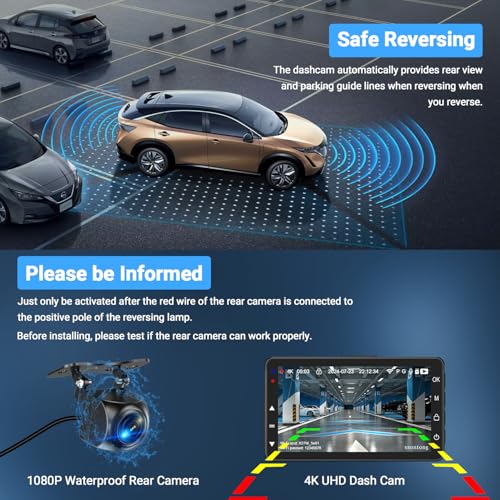 1080P FHD Dash Cam with 32GB Card W8148