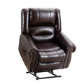 Large Dual Motor Power Lift Recliner Chair with Massage and Heat Z770930