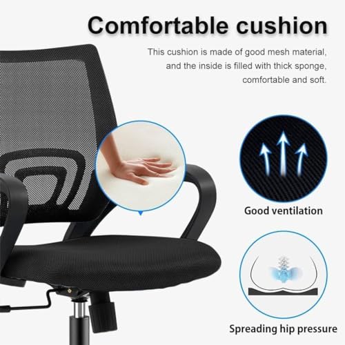 Blue Adjustable Ergonomic Mesh Office Chair J913156