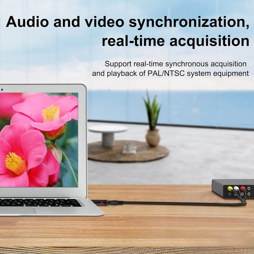 USB 2.0 AV RCA Video Audio Capture Card Adapter M984