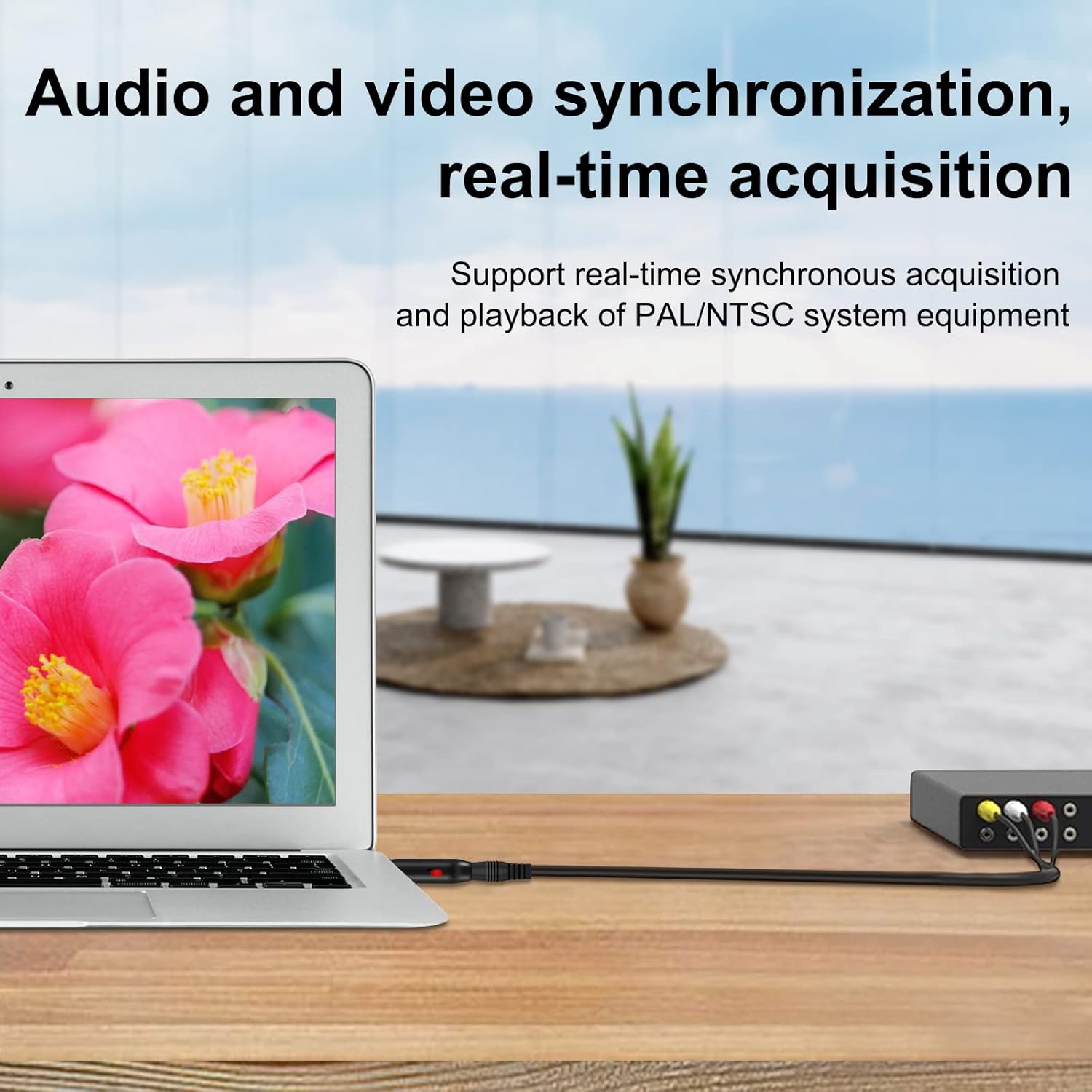 USB 2.0 AV RCA Video Audio Capture Card Adapter M984