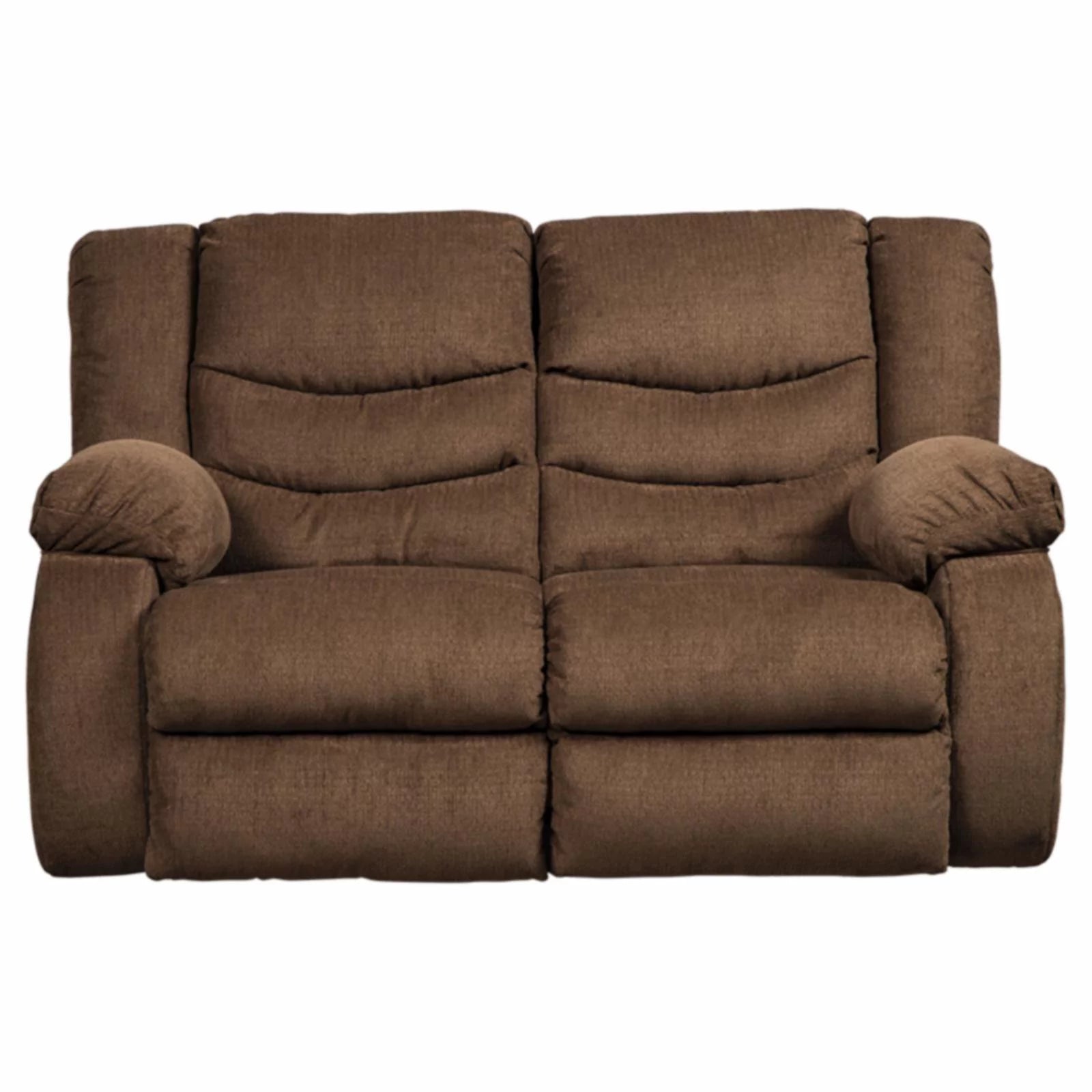Mocha Reclining Loveseat L55602