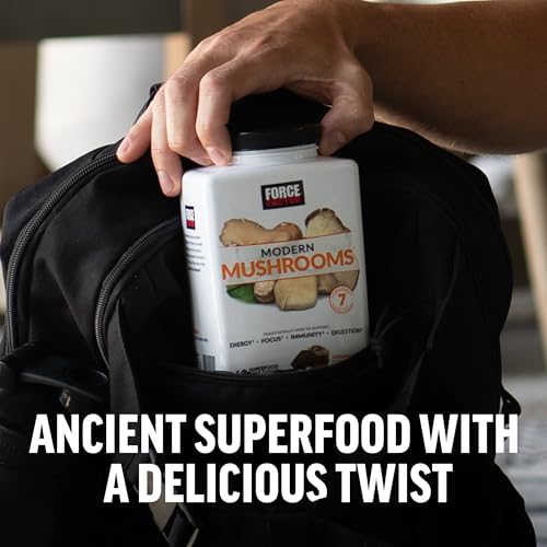 Mushroom Supplement with Lions Mane, Turkey Tail, & Cordyceps, 90 Vegetable Capsules W313371