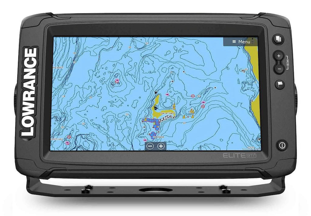 Portable Fishfinder with Active Imaging Transducer J227125