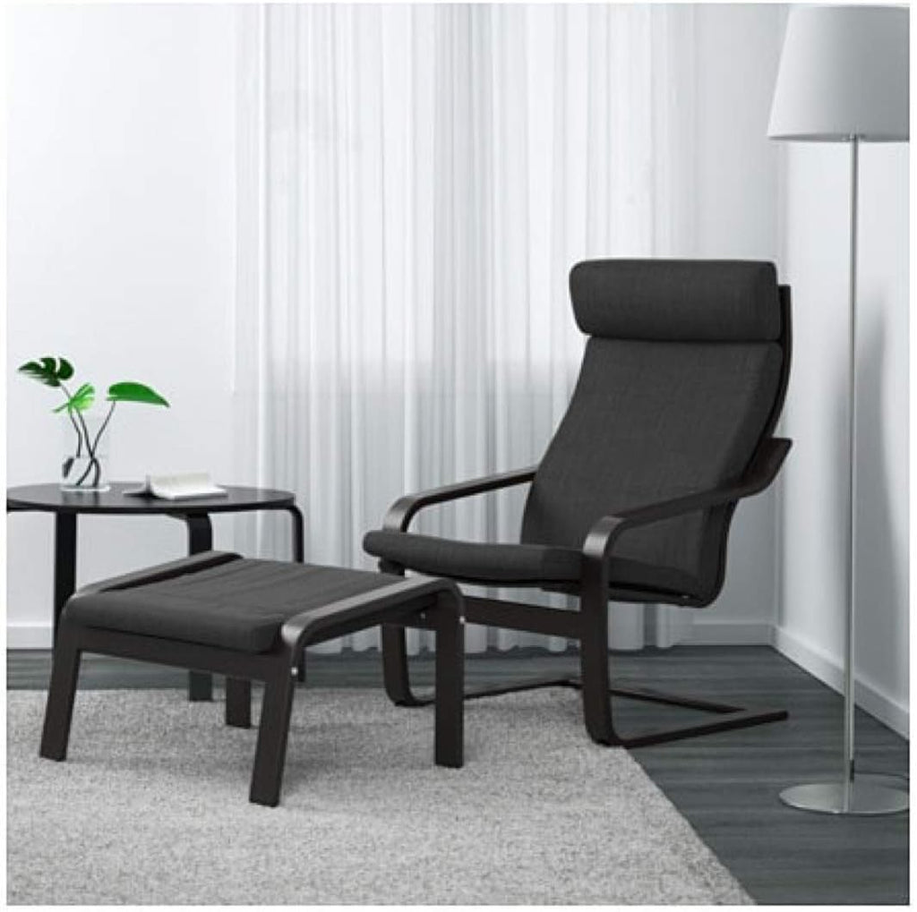 Black-Brown Ottoman T807163
