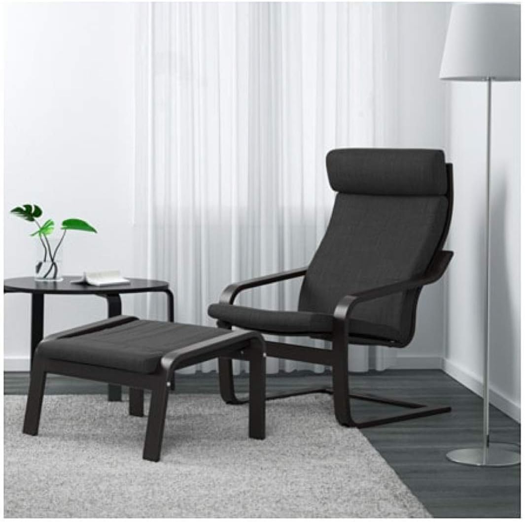Black-Brown Ottoman T807163