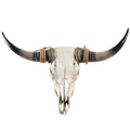 Black Longhorn Cow Skull Wall Decor, 31 x 24 x 7 inch Q687346