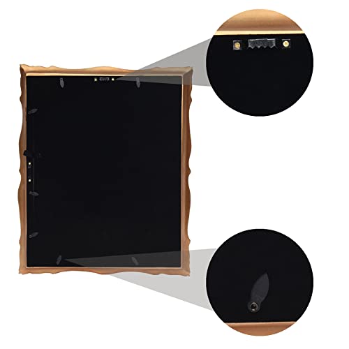 11x14 Black Ornate Picture Frame with White Mat S173